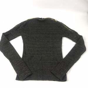 G by Guess zip long sleeve top‎ med
